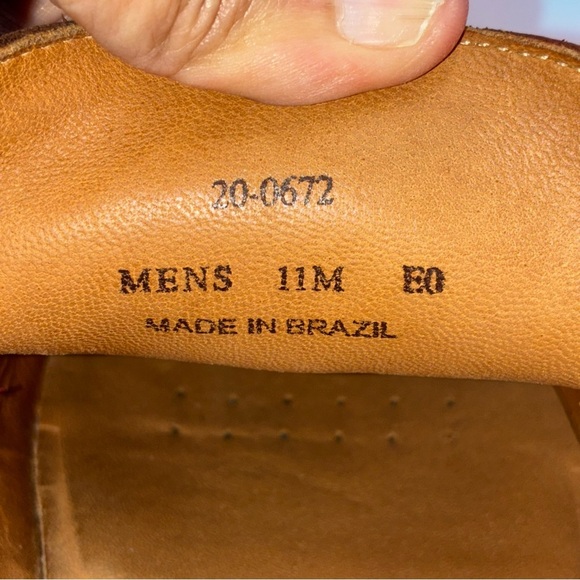 Johnston & Murphy Cort Moc Toe Venetian Loafers Mens Sz 11 M Brown Leather Shoes - Picture 7 of 8